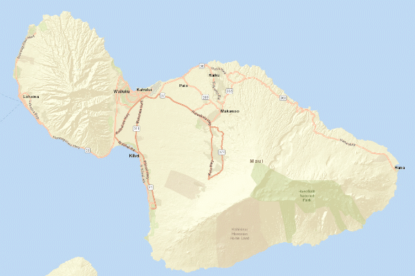 Topographical location of the item 'Generalized Soil Map of the Hawaiian Islands' (47406)