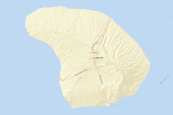 Topographical location of the item 'Soil Map of the Hawaiian Islands ' (47405)