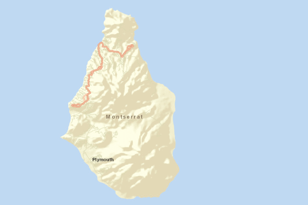 Topographical location of the item 'The Agricultural Soils of Montserrat' (44834)