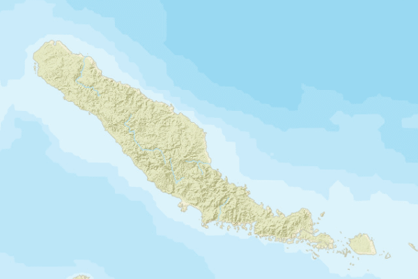 Topographical location of the item 'Soil Descriptions and analyses from Choiseul and Shortland Islands, Solomon Islands' (272)