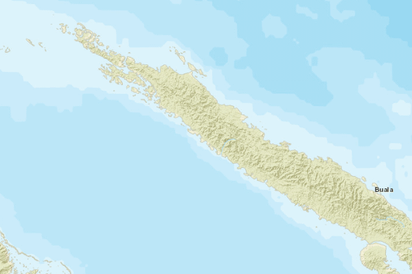 Topographical location of the item 'Land Resources Study No. 18 The Land Resources of the Solomon Islands' (657)