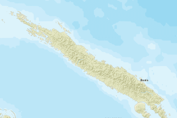 Topographical location of the item 'Soil Descriptions and analyses from Santa Isabel and San Jorge, Solomon Islands' (271)