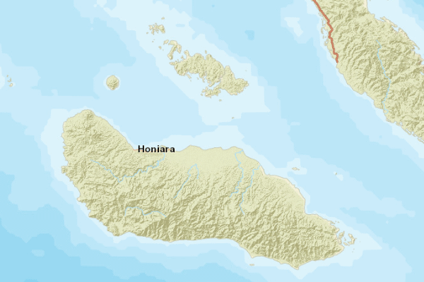 Topographical location of the item 'Land Resources Study No. 18 The Land Resources of the Solomon Islands' (653)