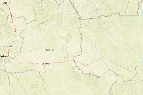 Topographical location of the item 'Reconhecimento da Baixa de Cassanje - Angola (Survey of the Lower Cassanje)' (2657)