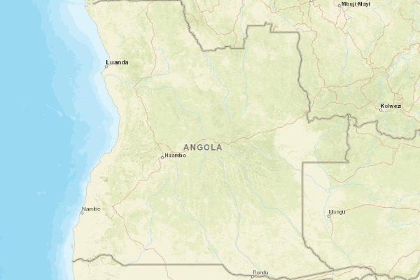 Topographical location of the item 'Carta Geologica de Angola' (45262)