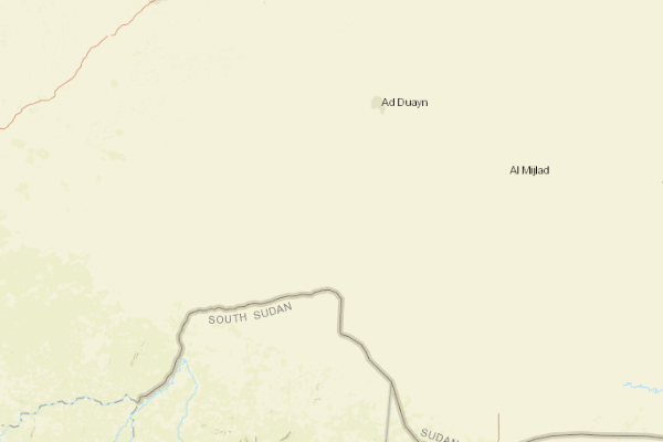 Topographical location of the item 'Satellite Imagery (LANDSAT) for Reconnaissance Scale Natural Resource Mapping in Western Sudan' (35060)