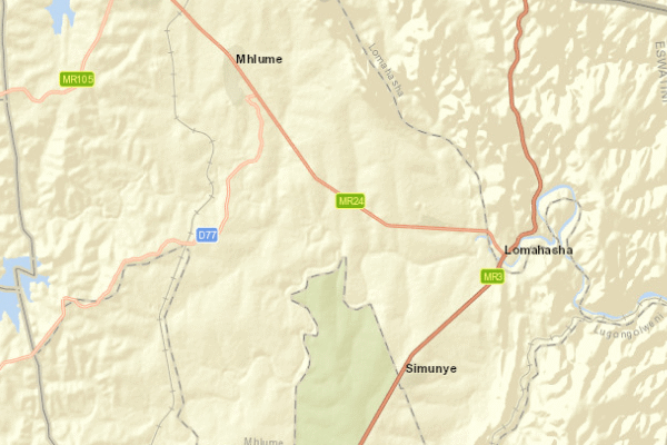 Topographical location of the item 'Swaziland irrigation Scheme' (35035)