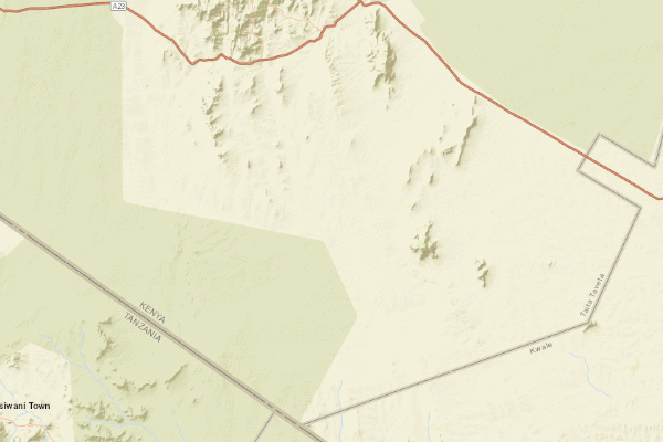 Topographical location of the item 'Geology of the Kasigau-Kurase Area' (496)