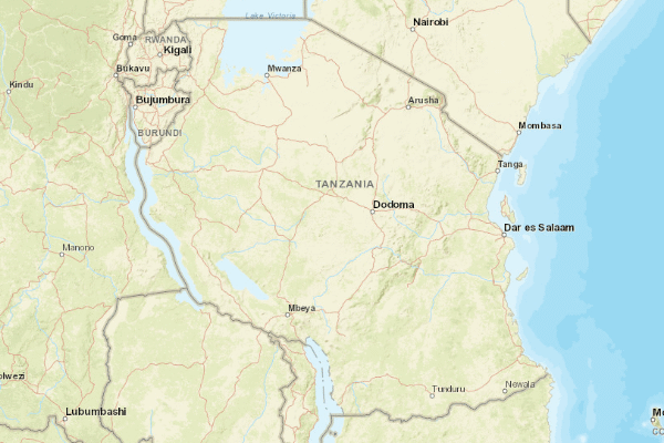 Topographical location of the item 'A Provisional Soil Map of East Africa' (42187)