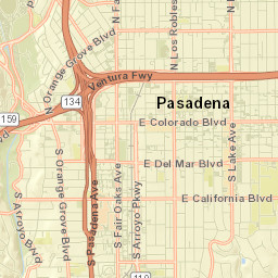 Map Of Pasadena Ca Crimemapping.com - Helping You Build A Safer Community