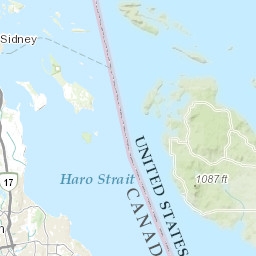 Northern Inland Waters Including The San Juan Islands